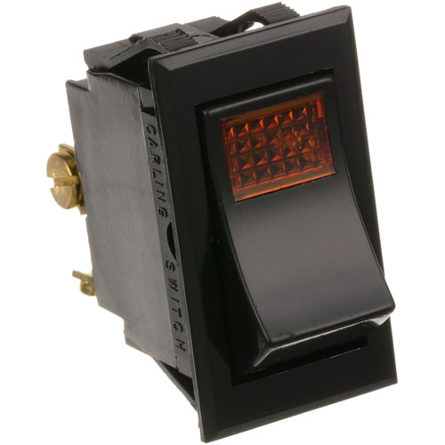 (image for) Cres Cor 0808-103-1 LIGHTED ROCKER SWITCH 7/8 X 1-1/2 DPST